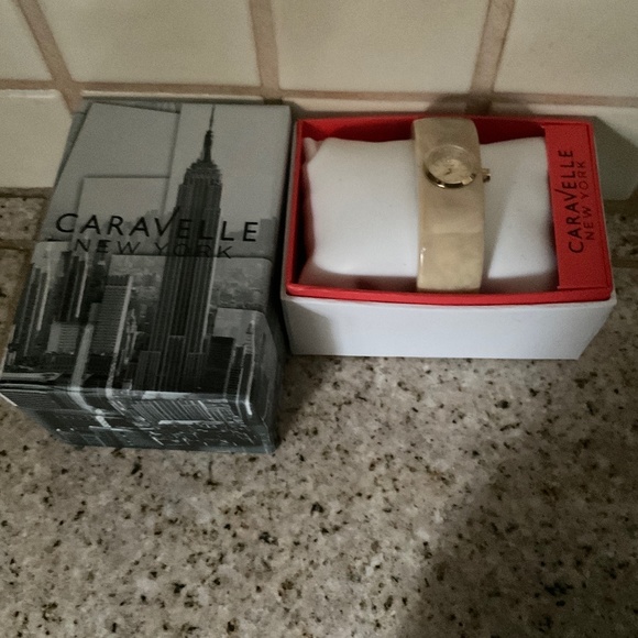 Caravelle New York by Bulova Bangle Style Wristwatch